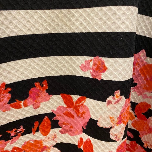 Anthropologie Postmark Black and White Tunic Top - Picture 6 of 8